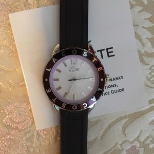 Authentic Lacoste Lady’s Purple Watch